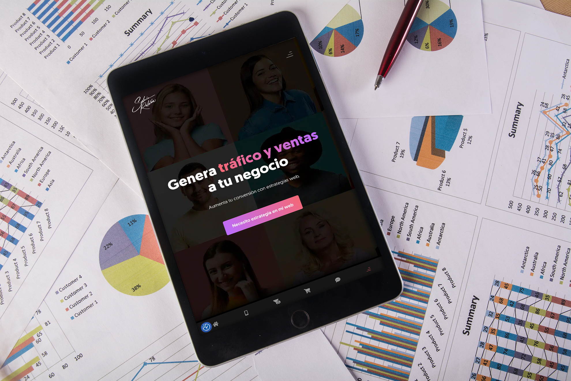 qué es una estrategia web