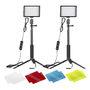 Luz vídeo LED material para negocios digitales